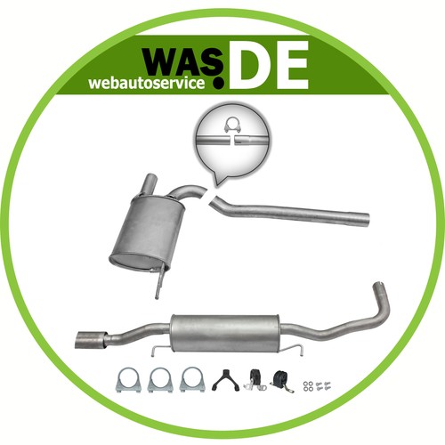 Auspuffanlage auspuff kat - auspuffanlage,