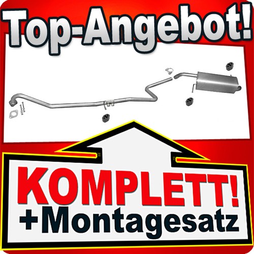 Auspuff für ford fiesta - auspuff,
