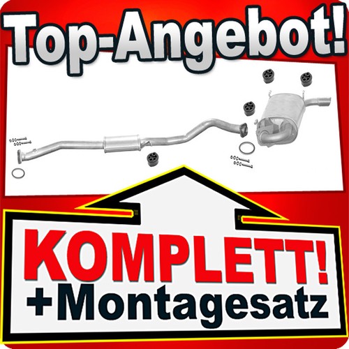 Auspuff für mazda - auspuff,