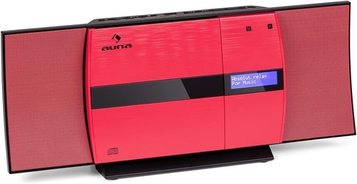 Auna stereoanlage rot - auna, v-20,