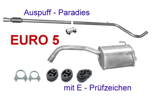 Auspuff abgasanlage für fiat - auspuff,