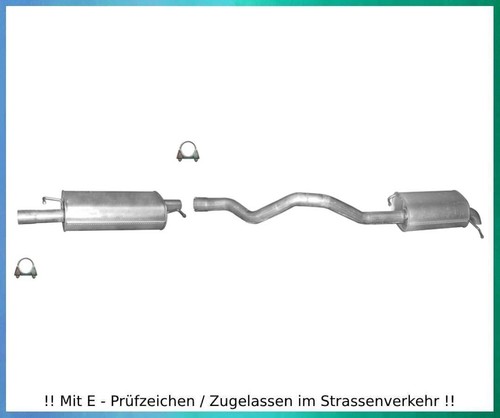 Auspuffanlage für - , vw