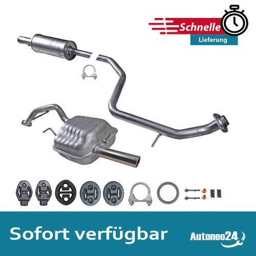 Komplette auspuffanlage kat - auspuffanlage, ab