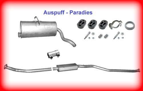 Abgasanlage für peugeot - abgasanlage,