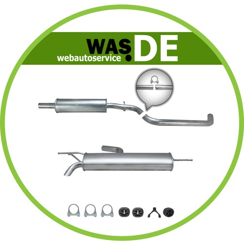 Komplette auspuffanlage - komplette, vw