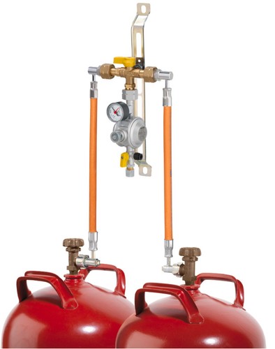Gok flaschenanlage 5kg - 2-flaschenanlage, 1,5kg/h