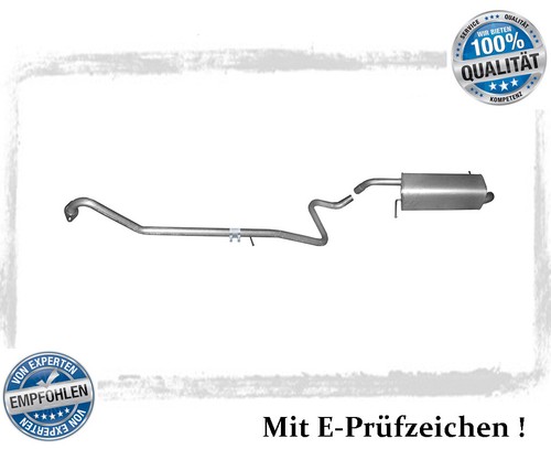 Auspuffanlage für ford - ford, fiesta