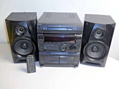 Sony mhc 551 kompakt - mhc-551, anlage