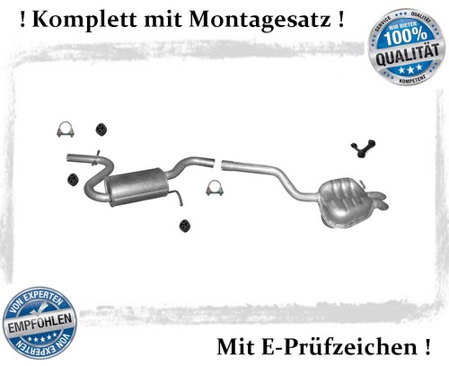 Auspuffanlage golf variant - auspuffanlage, vw
