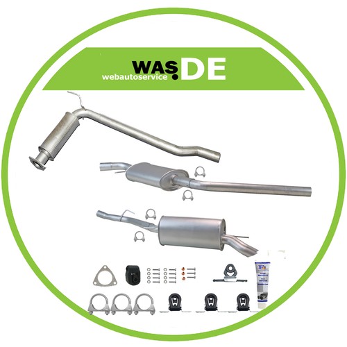 Komplette auspuffanlage für - auspuffanlage,