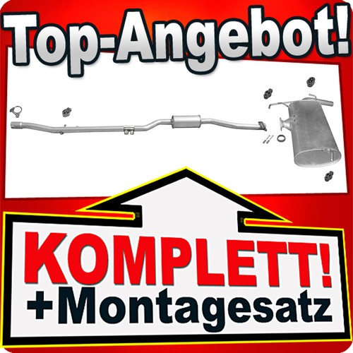 Auspuff für mitsubishi - auspuff, lancer