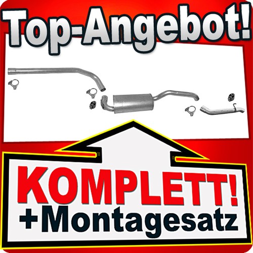 Auspuff für ford max - auspuff,