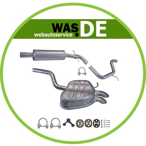 Auspuffanlage jetta golf - jetta, a5