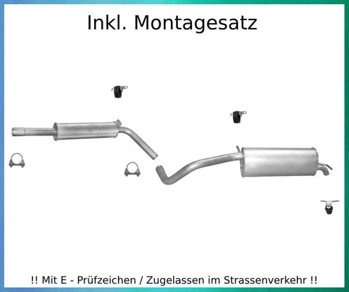 Auspuffanlage für skoda - für,